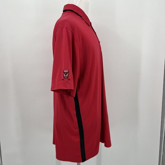 Nike Golf Tour Performance Red Polo Shirt XL Extra Large - Picture 4 of 8